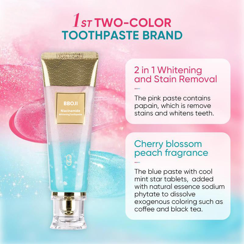 š Nicotinamide ToothpastećšNew upgrade Powerful type 10% concentration of Nicotinamideć