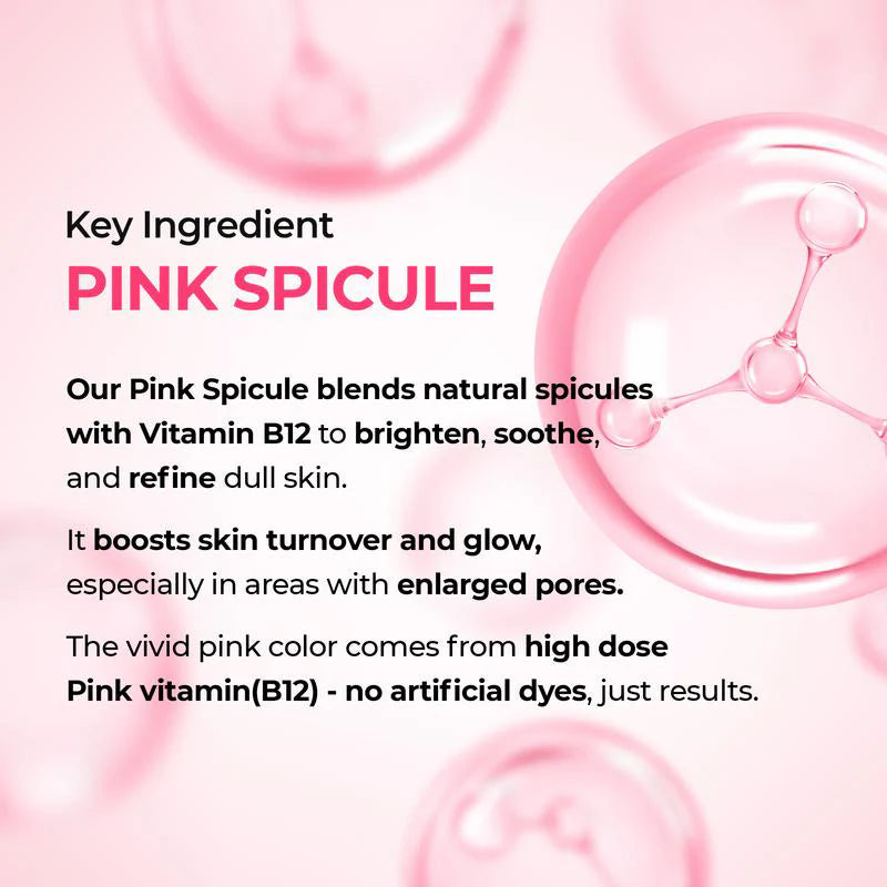 đ„Shrinks Pores & Fades Blemish Marks in 2 Weeks | Cyano Pink Spicule Serum+ Picotonic Shot Ampoule