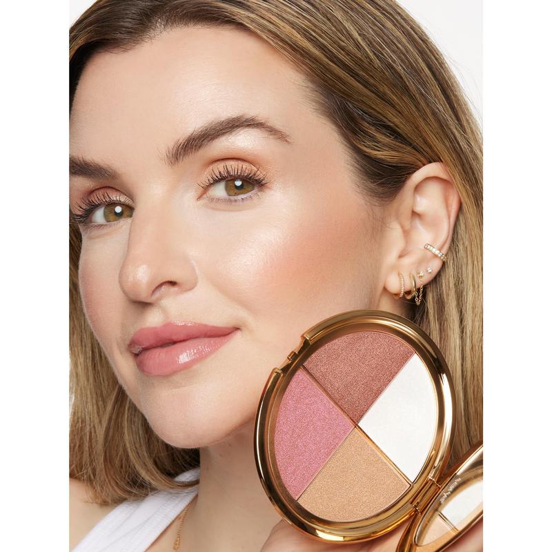 đ„Last 3 hours 60% offâ°eye & cheek palette - eyeshadow and highlighter makeup (with Detachable Brush)