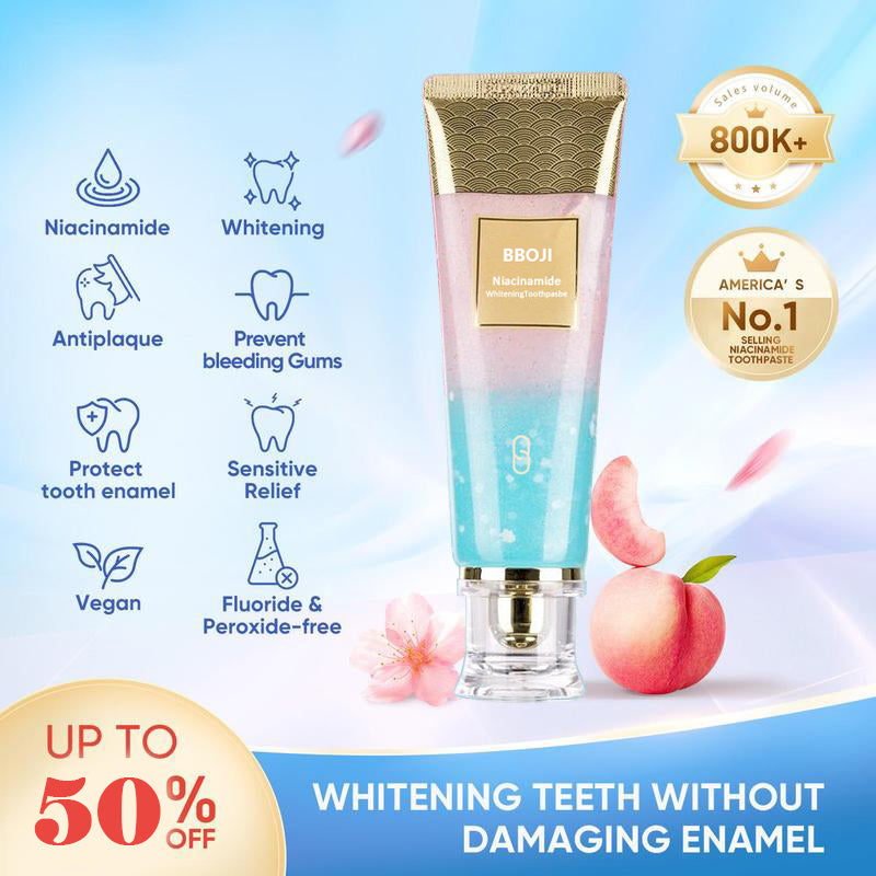 š Nicotinamide ToothpastećšNew upgrade Powerful type 10% concentration of Nicotinamideć