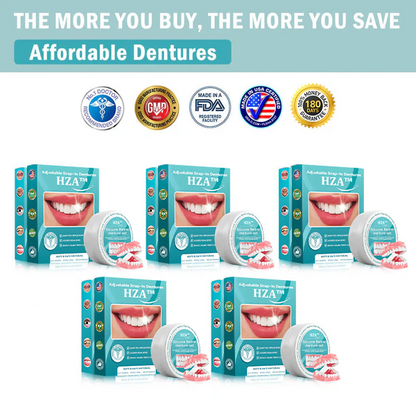 HZA™ 🗽 Silicone Reline Denture Set (⏰Limited Time 80% Off - Last 30 Minutes ⏰)
