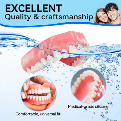 HZA™ 🗽 Silicone Reline Denture Set (⏰Limited Time 80% Off - Last 30 Minutes ⏰)